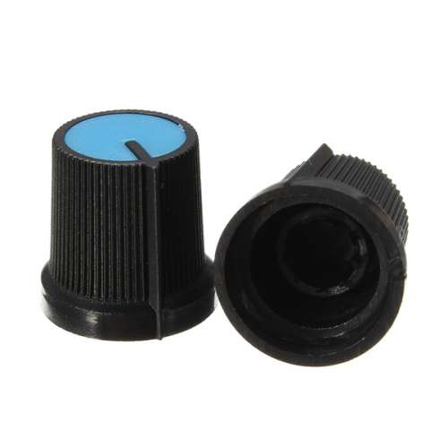 Plastic For Rotary Taper Potentiometer Hole 6mm Knob preview image 1