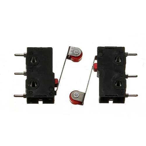 KW12-3 Micro Limit Switch With Roller Lever Open/Close Switch 5A 125V preview image 1