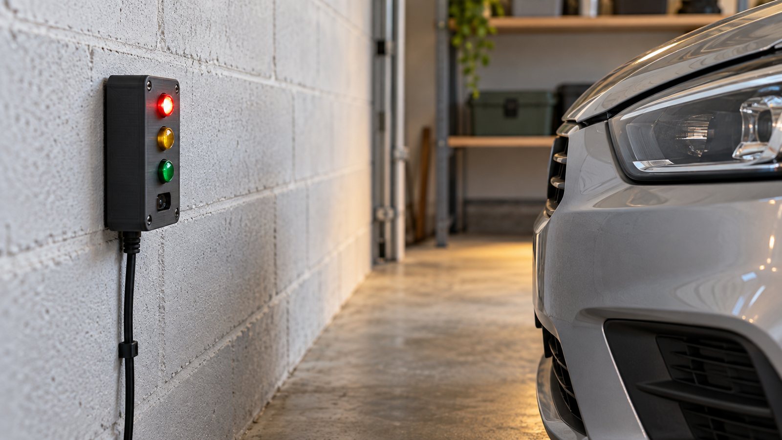Never hit the garage wall again: an ESP32 parking sensor