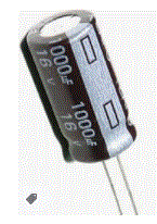 1000uF 16V 105°C Radial Electrolytic Capacitor 8x16mm