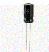 100uF 16V 105°C Radial Electrolytic Capacitor 5x11mm