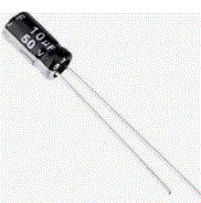 10uF 50V 105°C Radial Electrolytic Capacitor 5x11mm