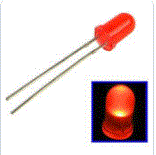 1Pc 3mm Red LED Light-emitting Diode