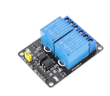 2 Channel 5V DC Relay Module Relay Drive Module Control Board
