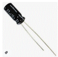 22uF 16V 105°C Radial Electrolytic Capacitor 4x7mm