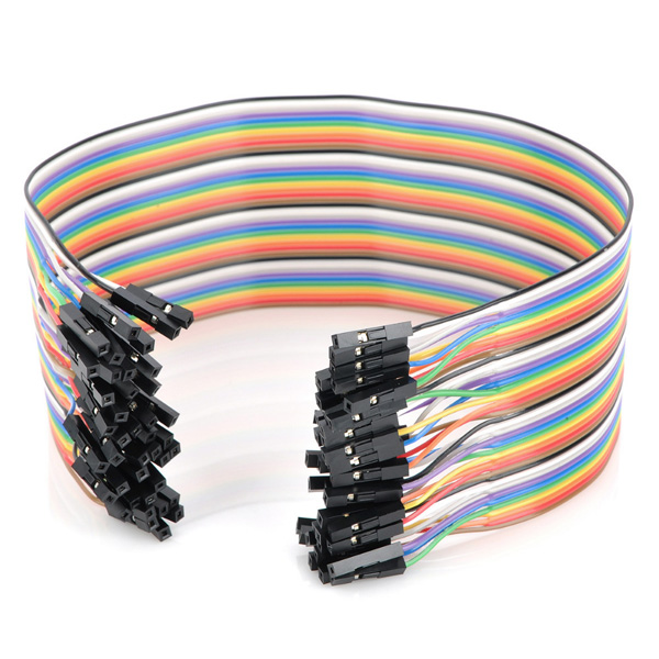 30cm 40pcs Female To Female Breadboard Wires Jumper Cable