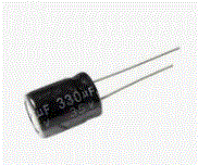 330uF 35V 105°C Radial Electrolytic Capacitor 10x13mm