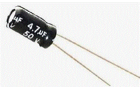 4.7uF 50V 105°C Radial Electrolytic Capacitor 4x7mm