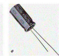 470uF 25V 105°C Radial Electrolytic Capacitor 8x12mm