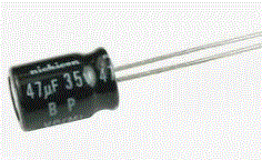 47uF 35V 105°C Radial Electrolytic Capacitor 6.3x7mm
