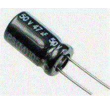 47uF 50V 105°C Radial Electrolytic Capacitor 6.3x11mm
