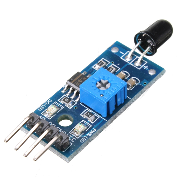 4Pin IR Flame Detection Sensor Module For Arduino