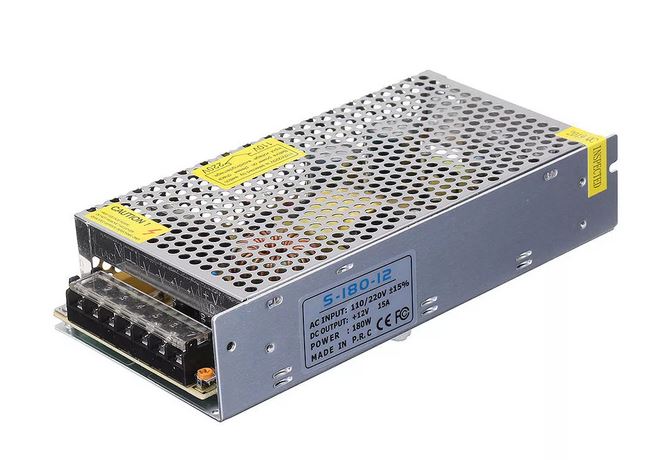 AC110V/220V to DC12V 15A 180W Switching Power Supply 198*98*42mm