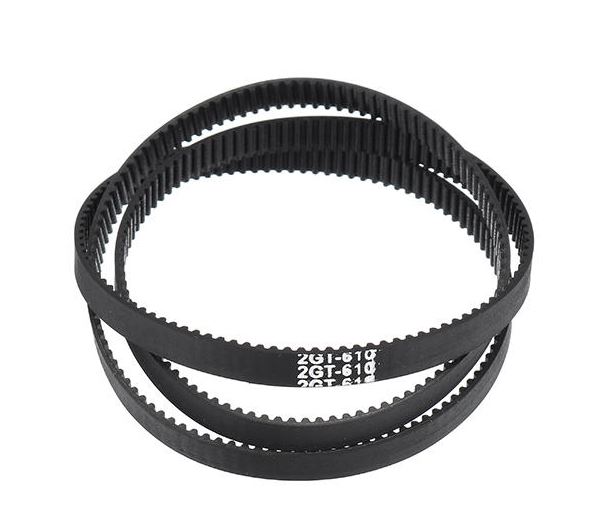 GT2 6mm Closed Loop Timing Belt 2GT-6 610mm Rubber Synchronous Belt