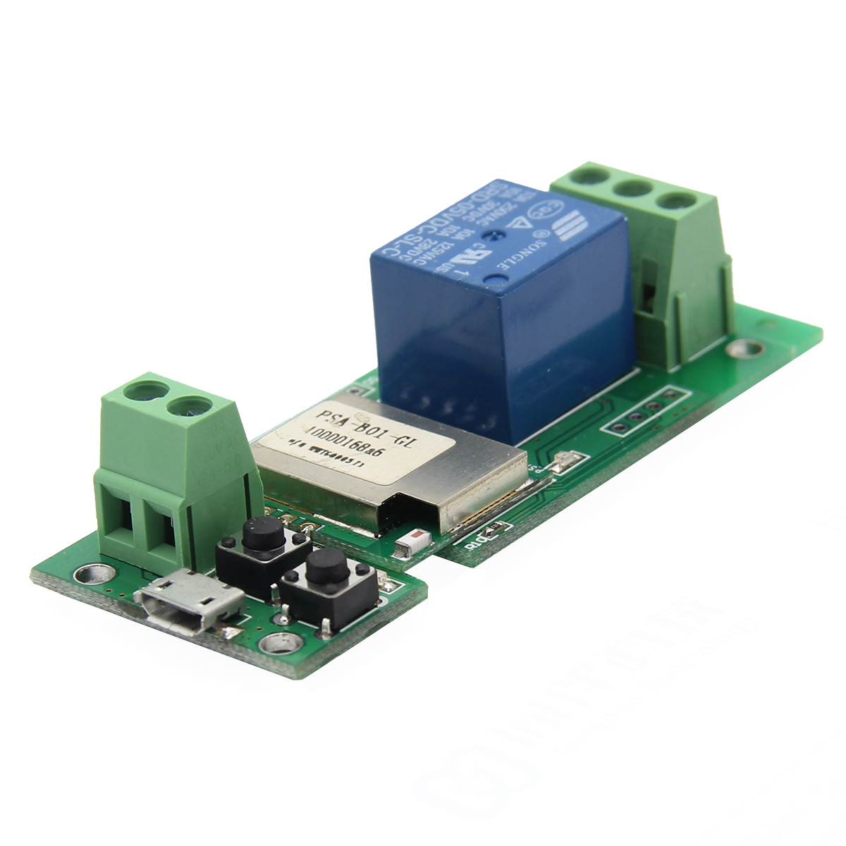 USB 5V DIY One Channel Jog Inching Self-locking WIFI Wireless Smart Home Switch