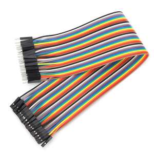 40Pcs 30cm Male To Female Jumper Cable Wires For Arduino