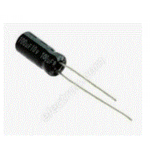 100uF 10V 105°C Radial Electrolytic Capacitor 5x11mm preview image 0