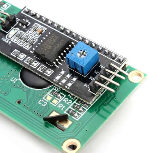 IIC / I2C 1602 Blue Backlight LCD Display Module For Arduino preview image 3
