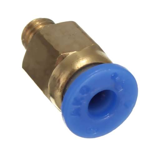 PC4-M6 Pneumatic Straight Fitting Nozzle For 4mm OD Reprap 3D Printer Line Tube preview image 4