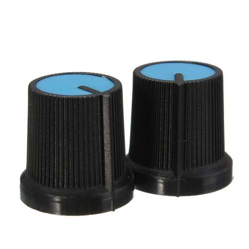 Plastic For Rotary Taper Potentiometer Hole 6mm Knob preview image 0