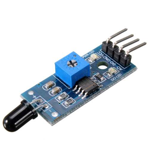 4Pin IR Flame Detection Sensor Module For Arduino preview image 1