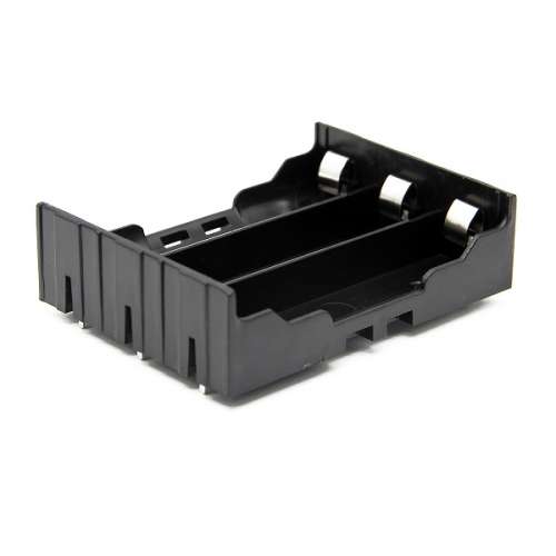 DIY 3-Slot 18650 Battery Holder With Pins preview image 2