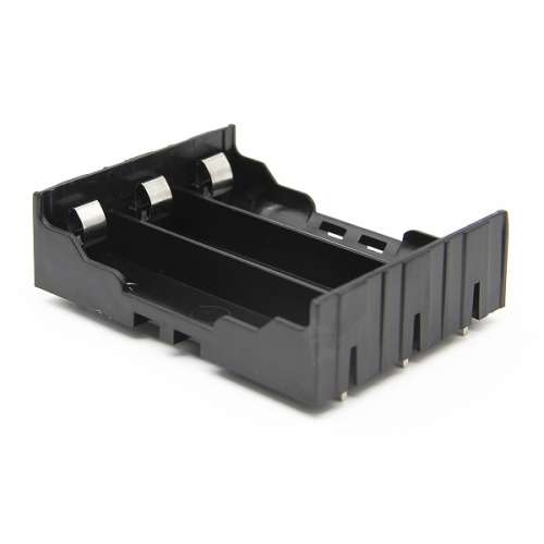 DIY 3-Slot 18650 Battery Holder With Pins preview image 3