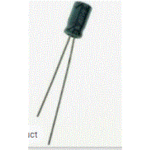 1uF 63V 105°C Radial Electrolytic Capacitor 5x11mm preview image 0